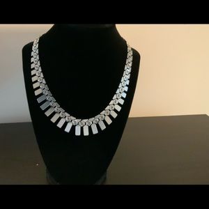 Silver Geometric Necklace